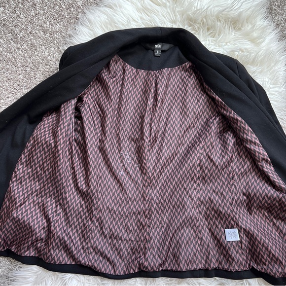 Mossimo | Black Blazer w/ Herringbone Lining - Picture 3 of 9
